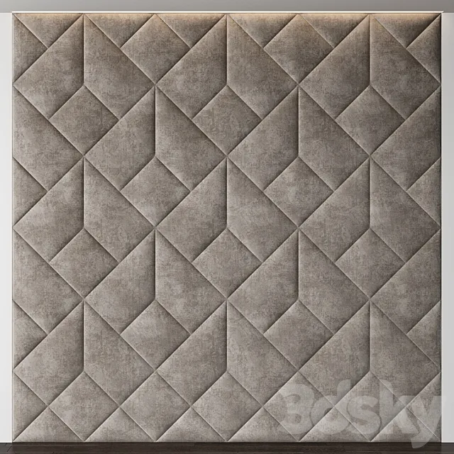 Wall Panel No. 103 3DS Max Model