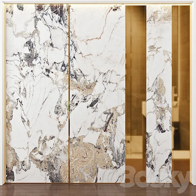 Wall Panel No. 142 3ds Max