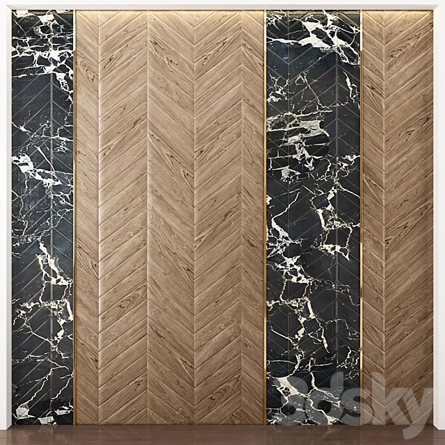 Wall Panel No.143 3ds Max