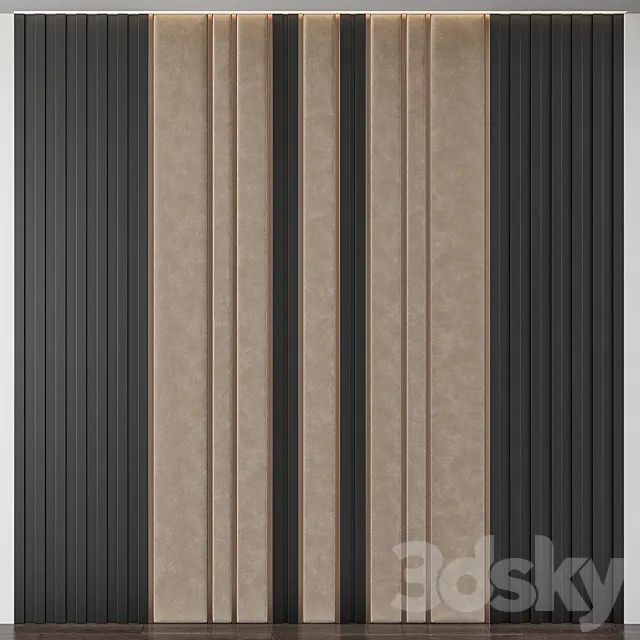 Wall Panel No.148 3ds Max
