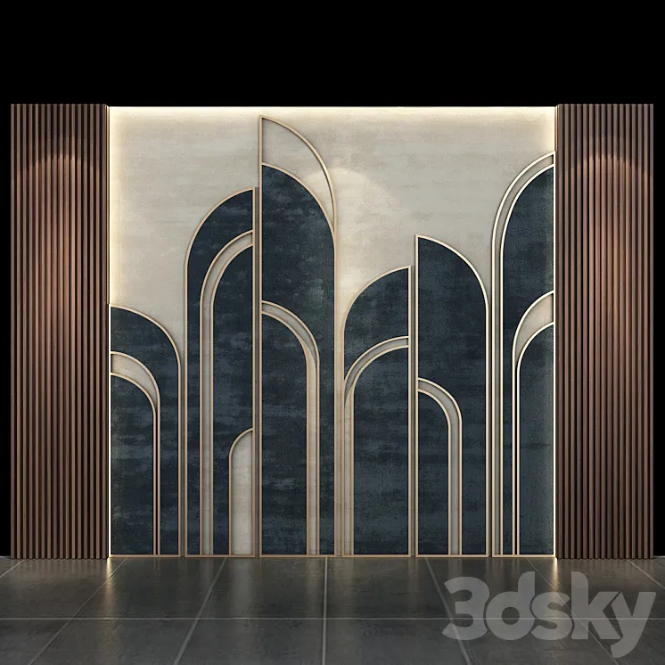 Wall Panel No.17 3DS Max