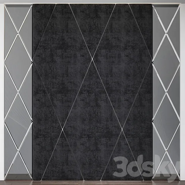 Wall Panel No.181 3ds Max
