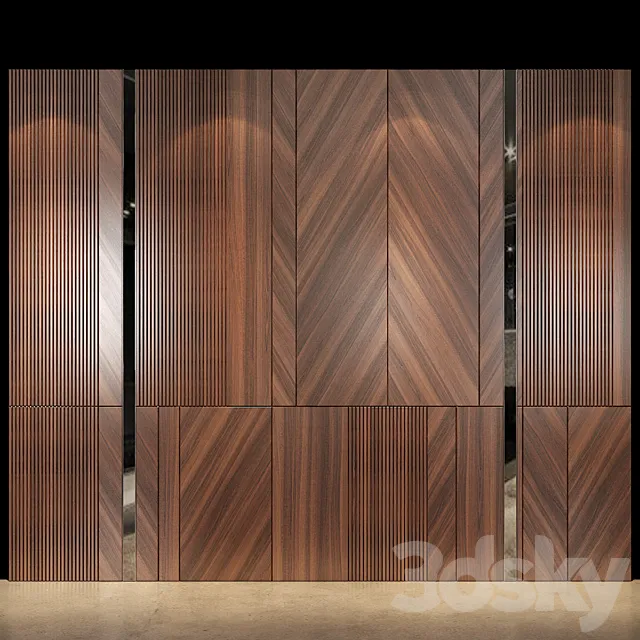 Wall Panel No.20 3ds Max