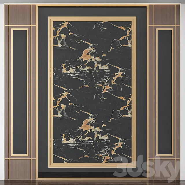 Wall Panel No. 200 3ds Max