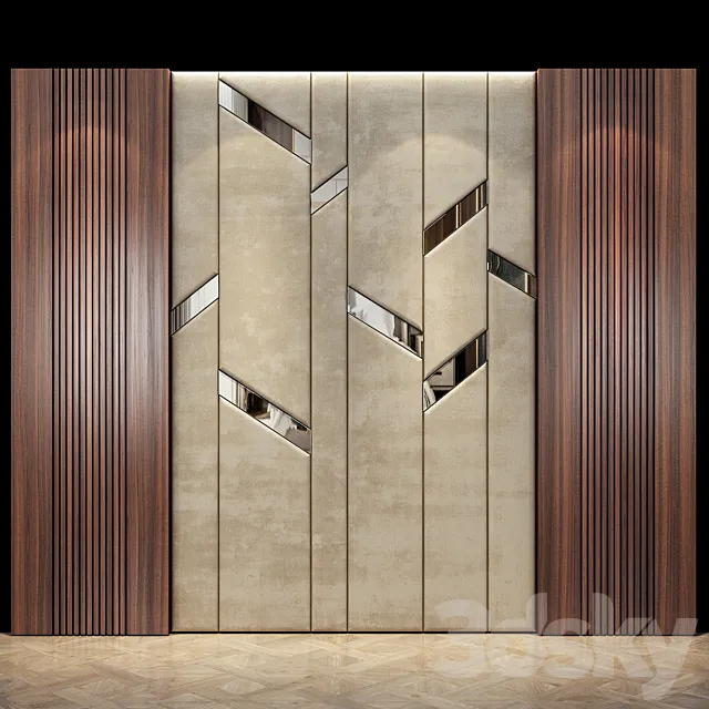 Wall Panel No.21 3ds Max