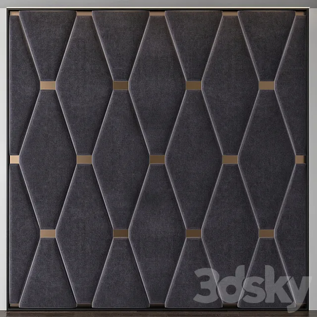 Wall Panel No. 86 3DS Max Model