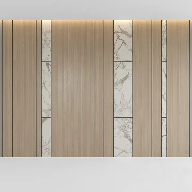 Wall panel part2 3DS Max Model