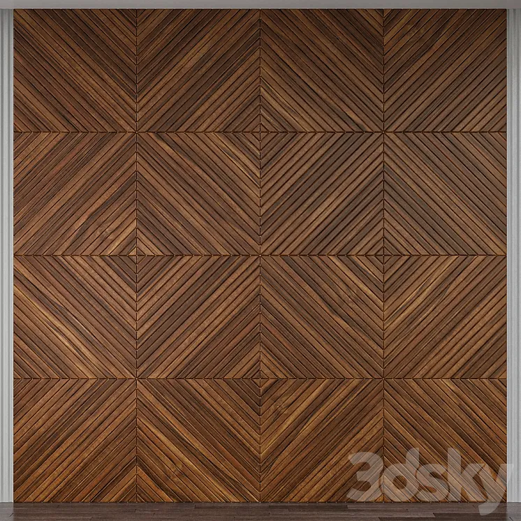 Wall Panel_10 3DS Max