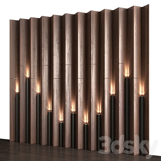 wall panels | 232 3ds Max