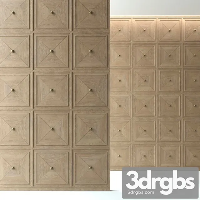 Wall panels luciano zonta squares 3dsmax Download