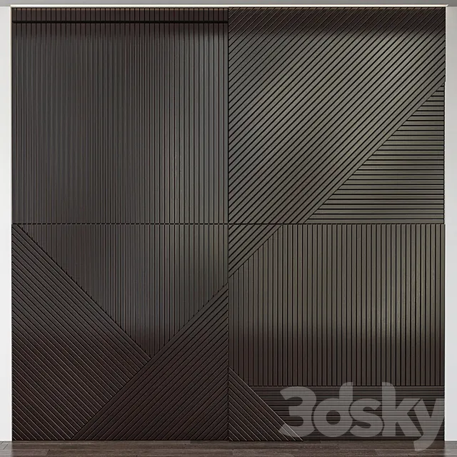 Wall Panels No. 36 3DS Max Model