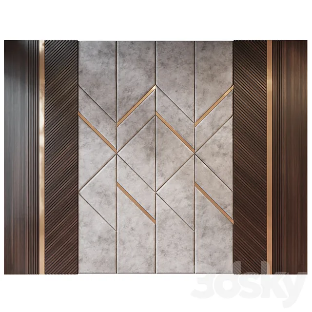 wall panels | set 193 3ds Max