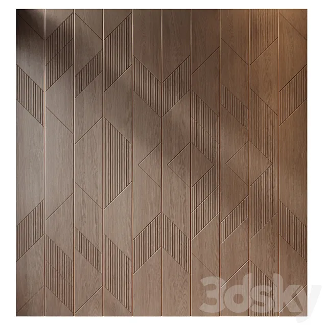 wall panels | set 239 3ds Max