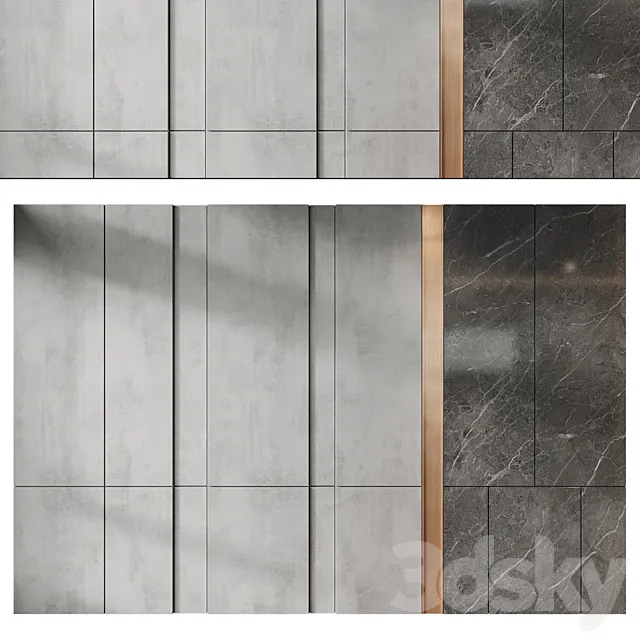 wall panels | set 272 3ds Max
