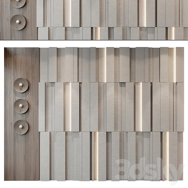 wall panels | set 275 3ds Max