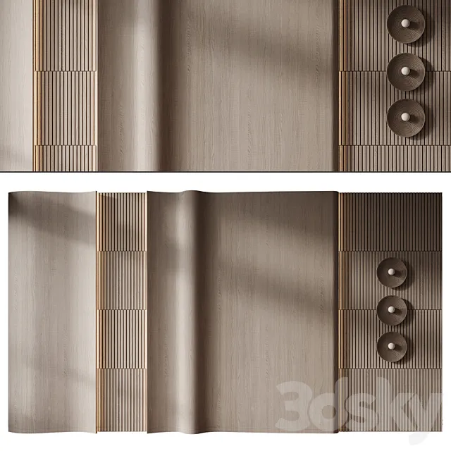 wall panels | set 282 3DS Max Model