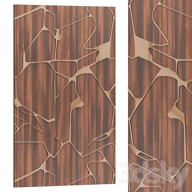 Wall panels – Web by Store 54 3ds Max