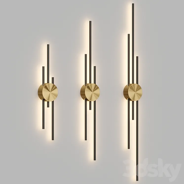 Wall sconce GULL B Lampatron 3DS Max
