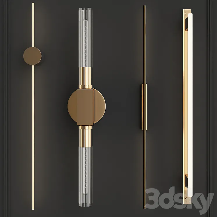 Wall Sconce LINK Collections 3DS Max