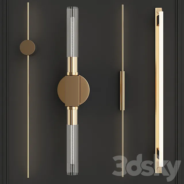 Wall Sconce LINK Collections 3DSMax File