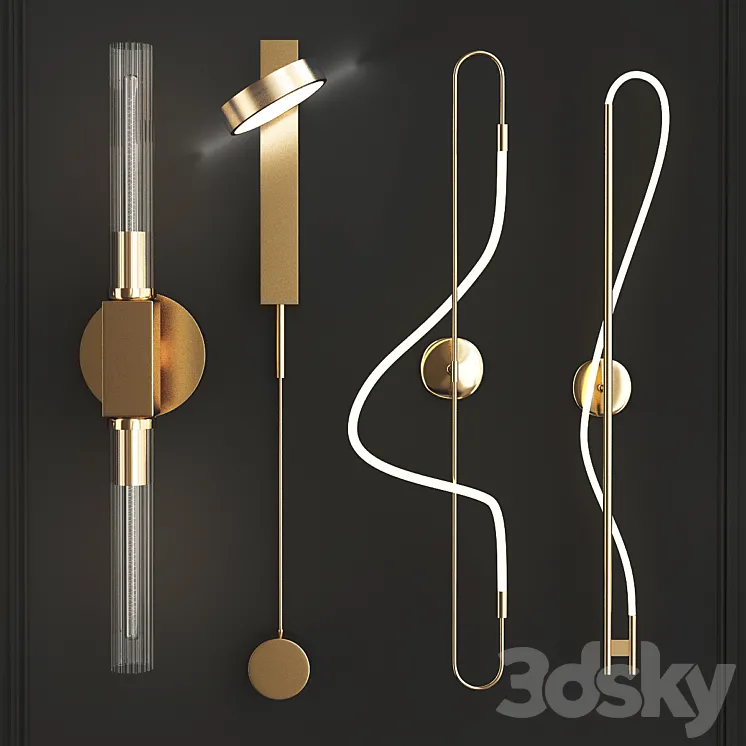 Wall Sconce Luke Collections 3DS Max