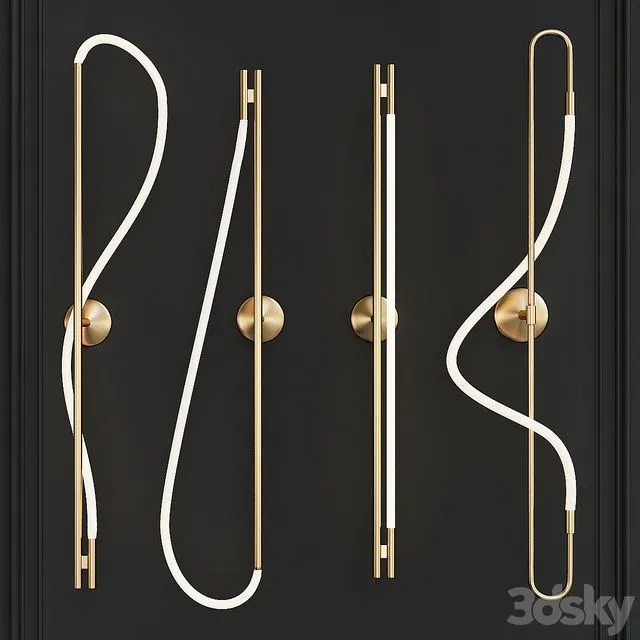 Wall Sconce Luke Collections 3dsMax Model
