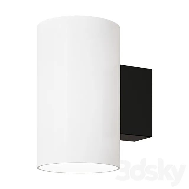 Wall sconce Lur dark gray 3ds Max