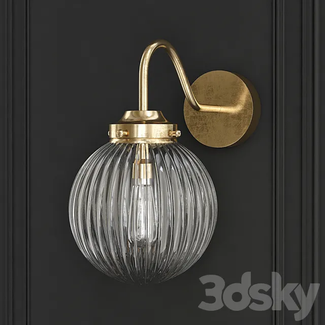 Wall Sconces – Two Kings 3ds Max