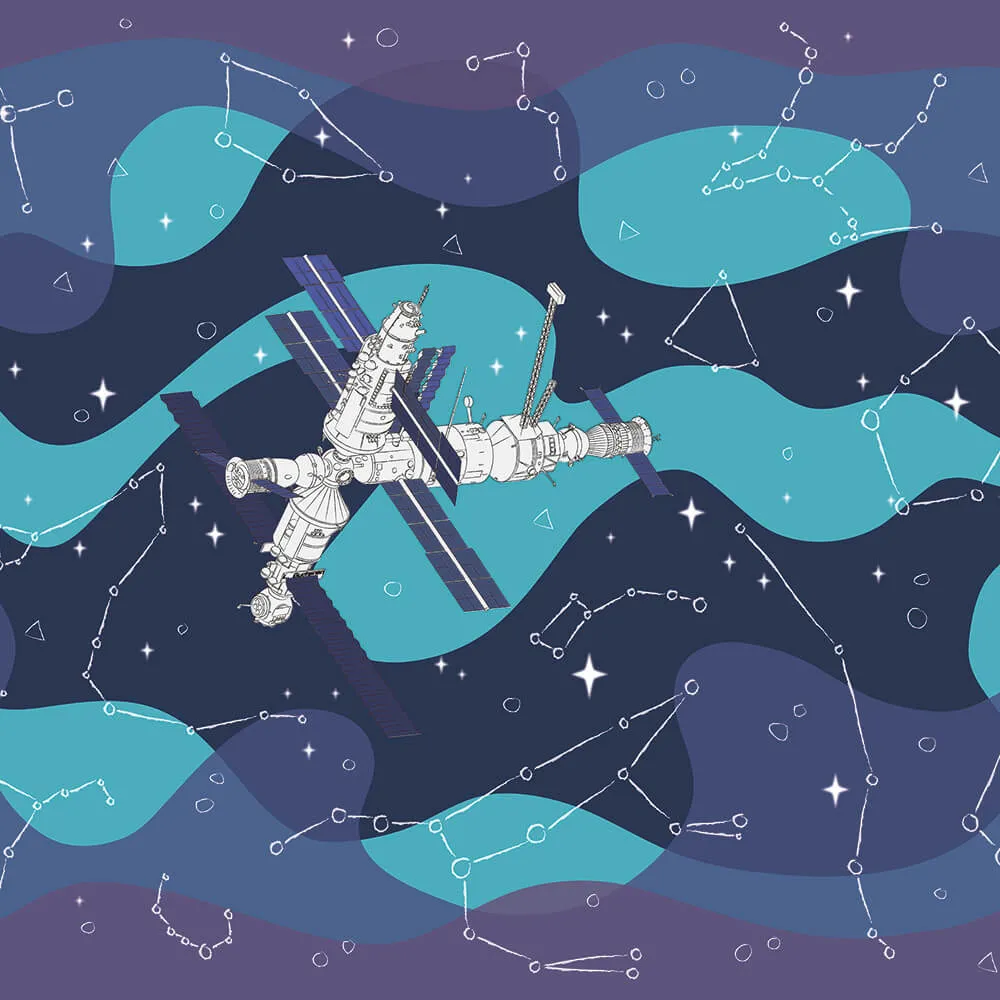 Wall Street – Wallpaper Childhood space 3ds Max