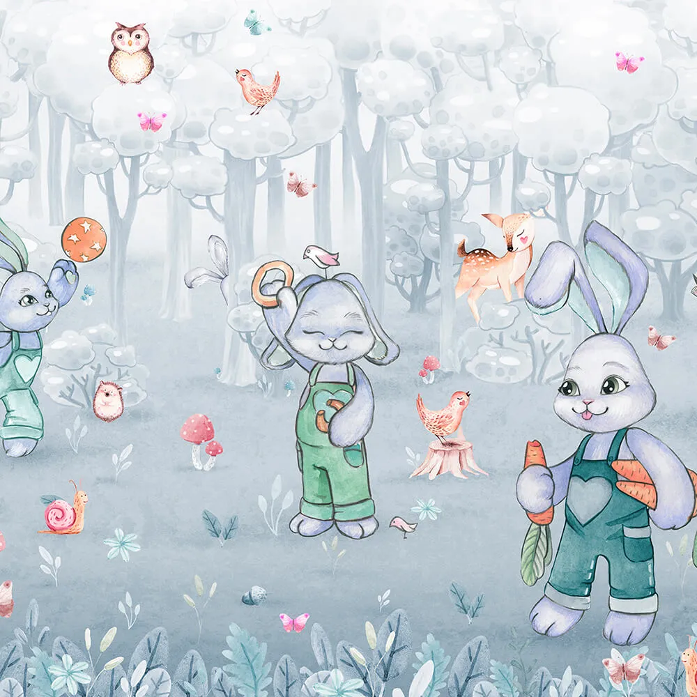 Wall Street – Wallpaper Rabbit room 3ds Max