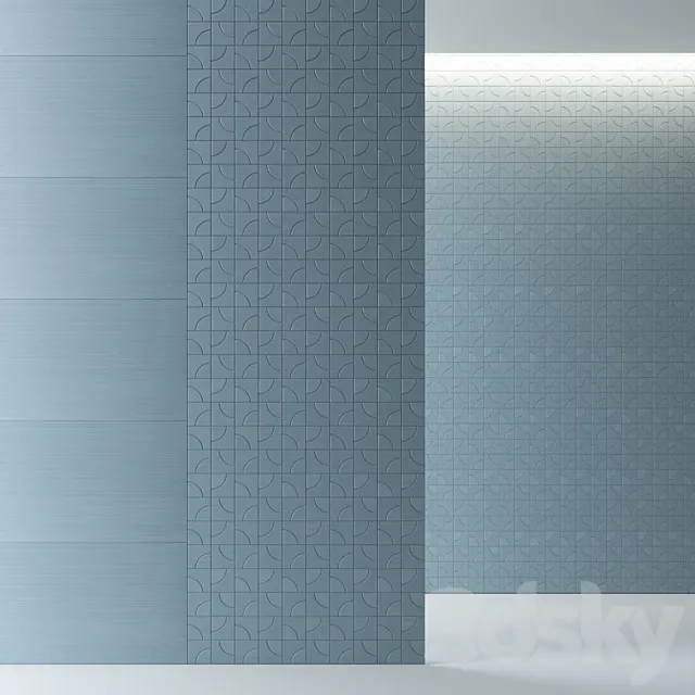Wall tiles ATLAS CONCORDE  Aplomb. Mosaic ARCH 3ds Max