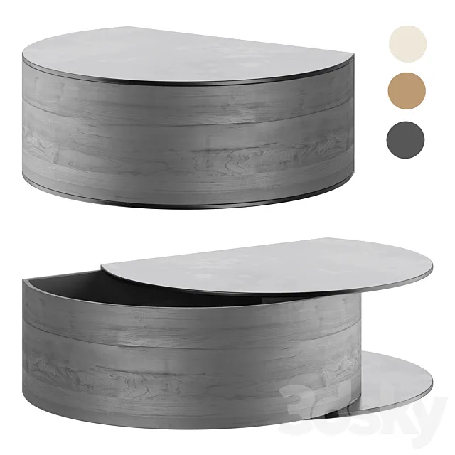 Wallie Wall Drawer 3ds Max