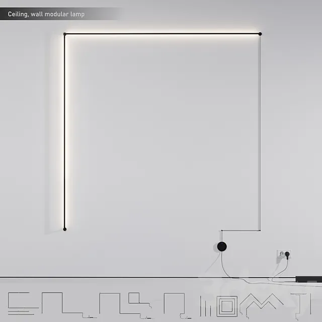 Walllight FI66 3ds Max