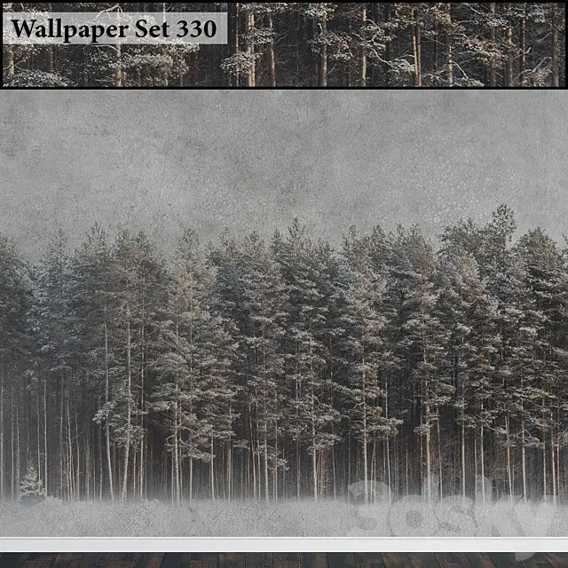 Wallpaper 330 3DS Max Model