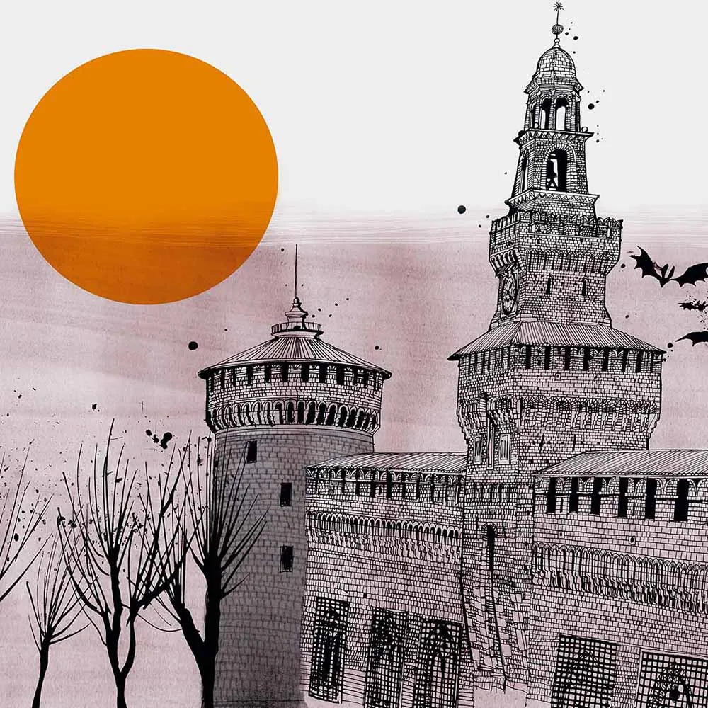 WallPepper – Wallpaper Il Castello Sforzesco Milano 3ds Max