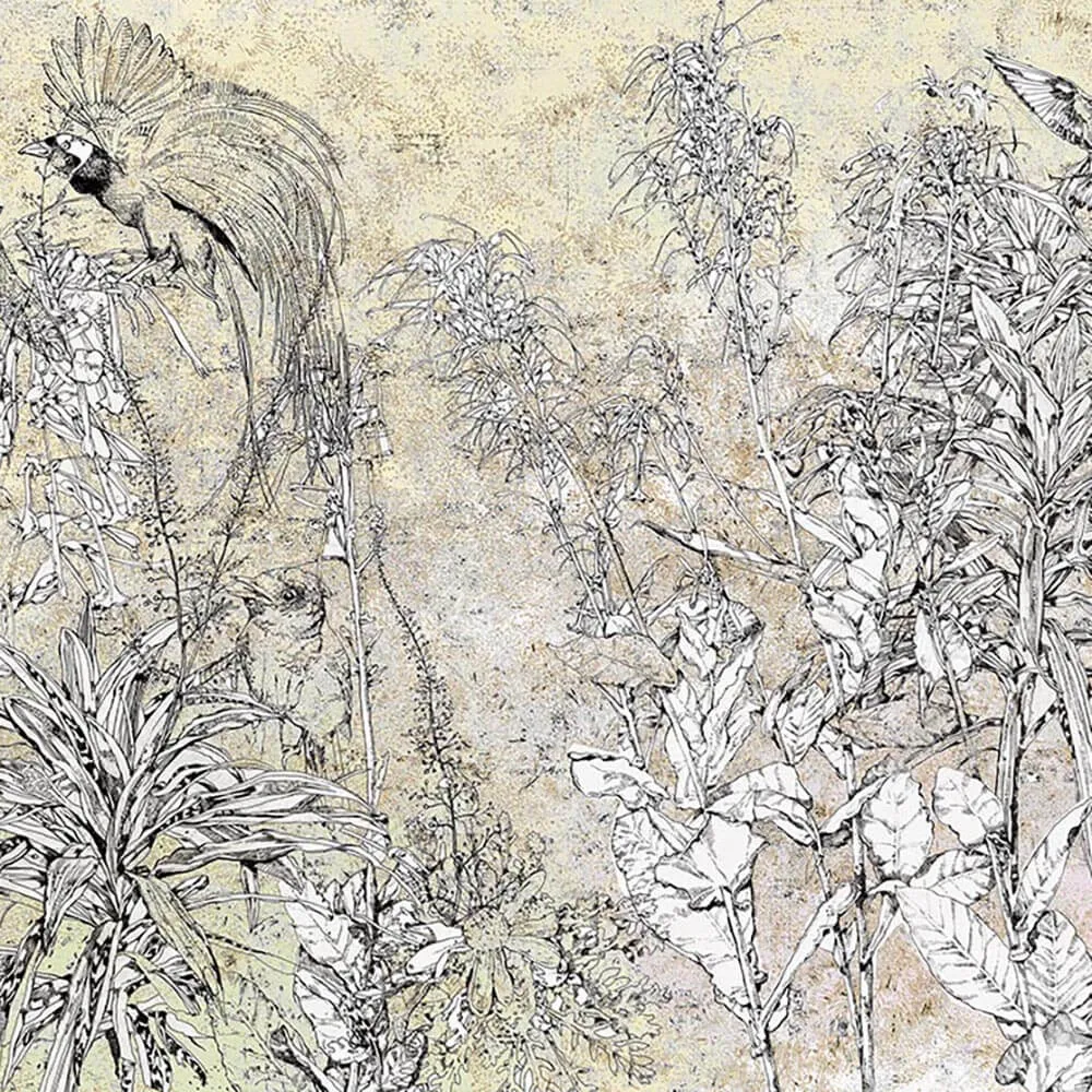 WallPepper – Wallpaper Ink garden 3ds Max