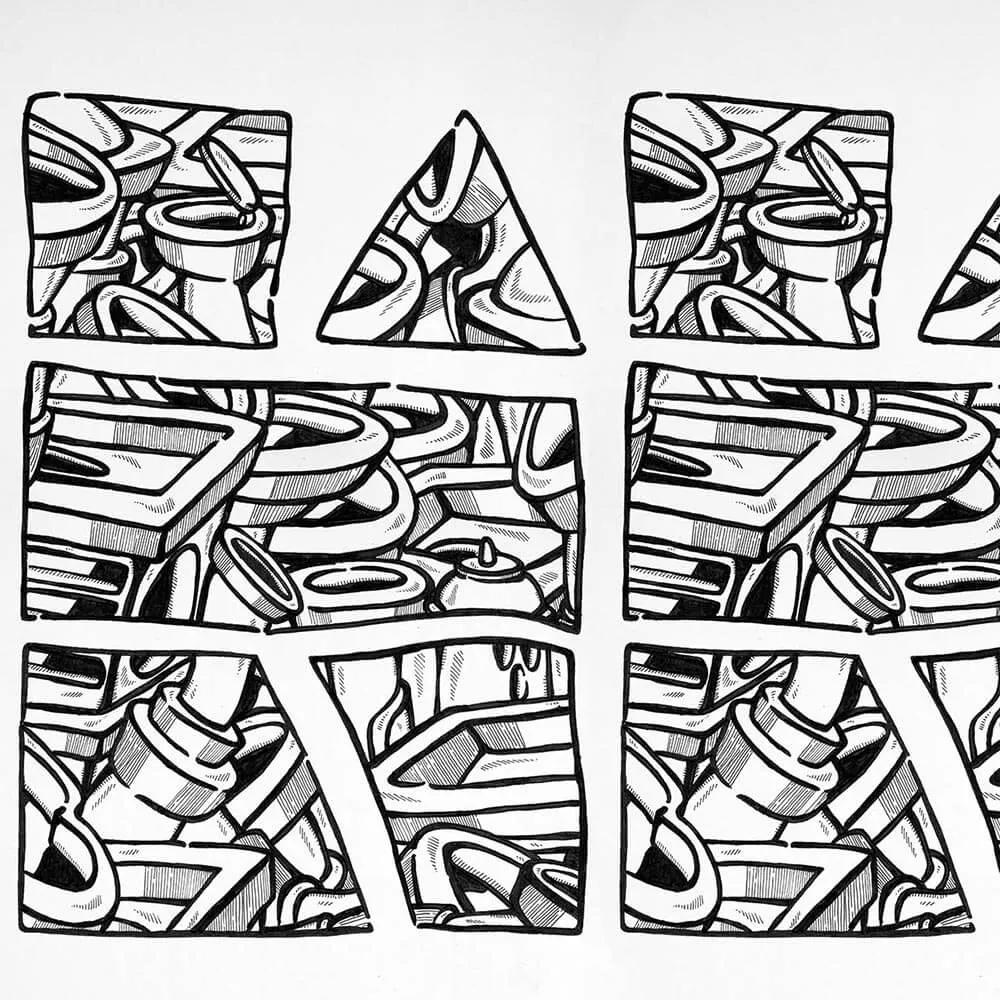 WallPepper – Wallpaper Like a comic but on the wall 3ds Max