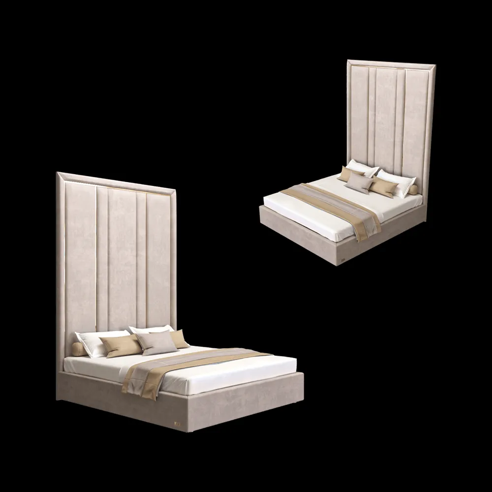 Wall&Wall – Soft bed Beyond 3ds Max