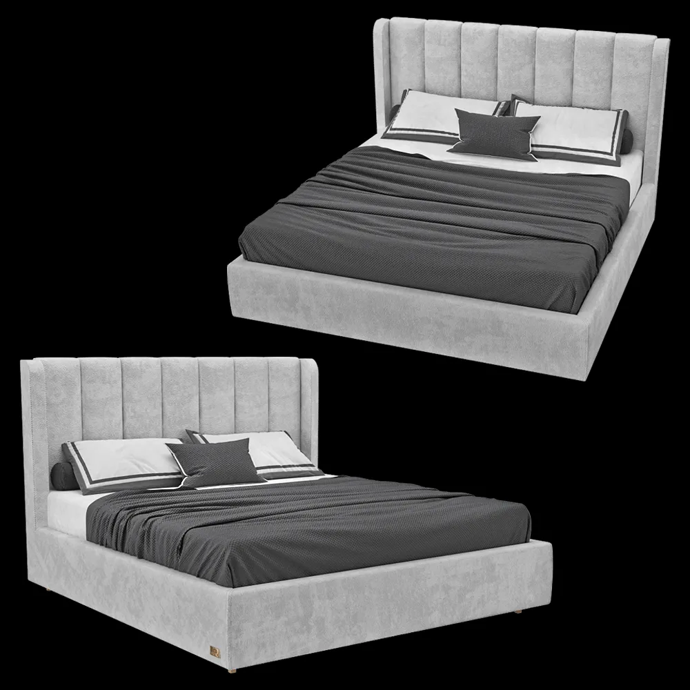 Wall&Wall – Soft bed Bonita 3ds Max