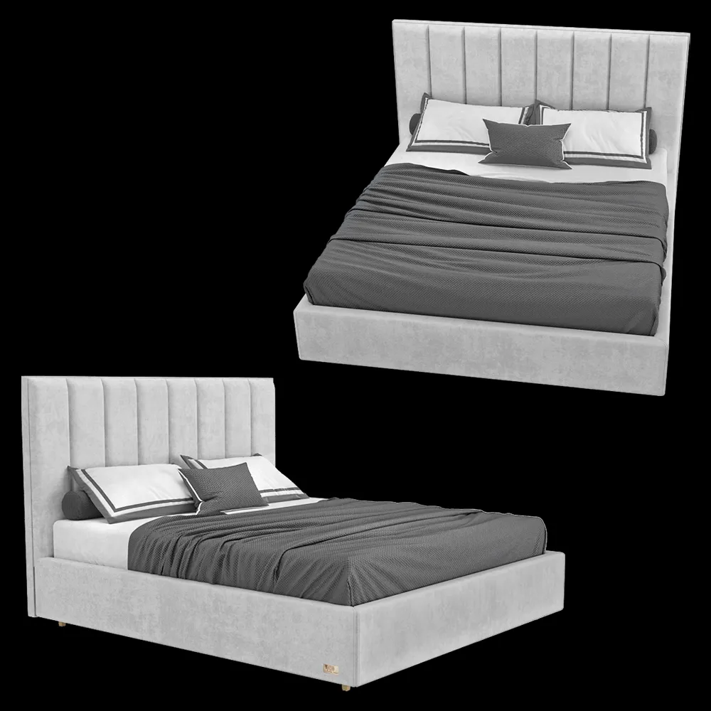 Wall&Wall – Soft bed Bridge 3ds Max