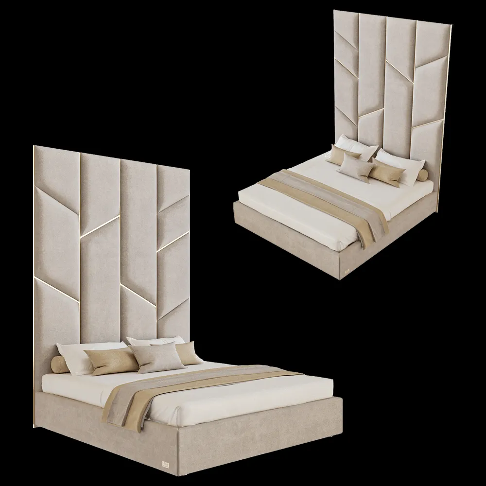 Wall&Wall – Soft bed Canyon 3ds Max