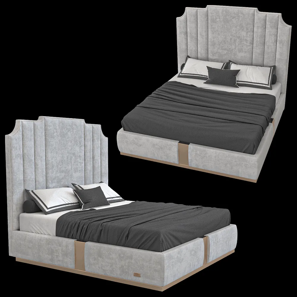 Wall&Wall – Soft bed Ce Fiesta 3ds Max