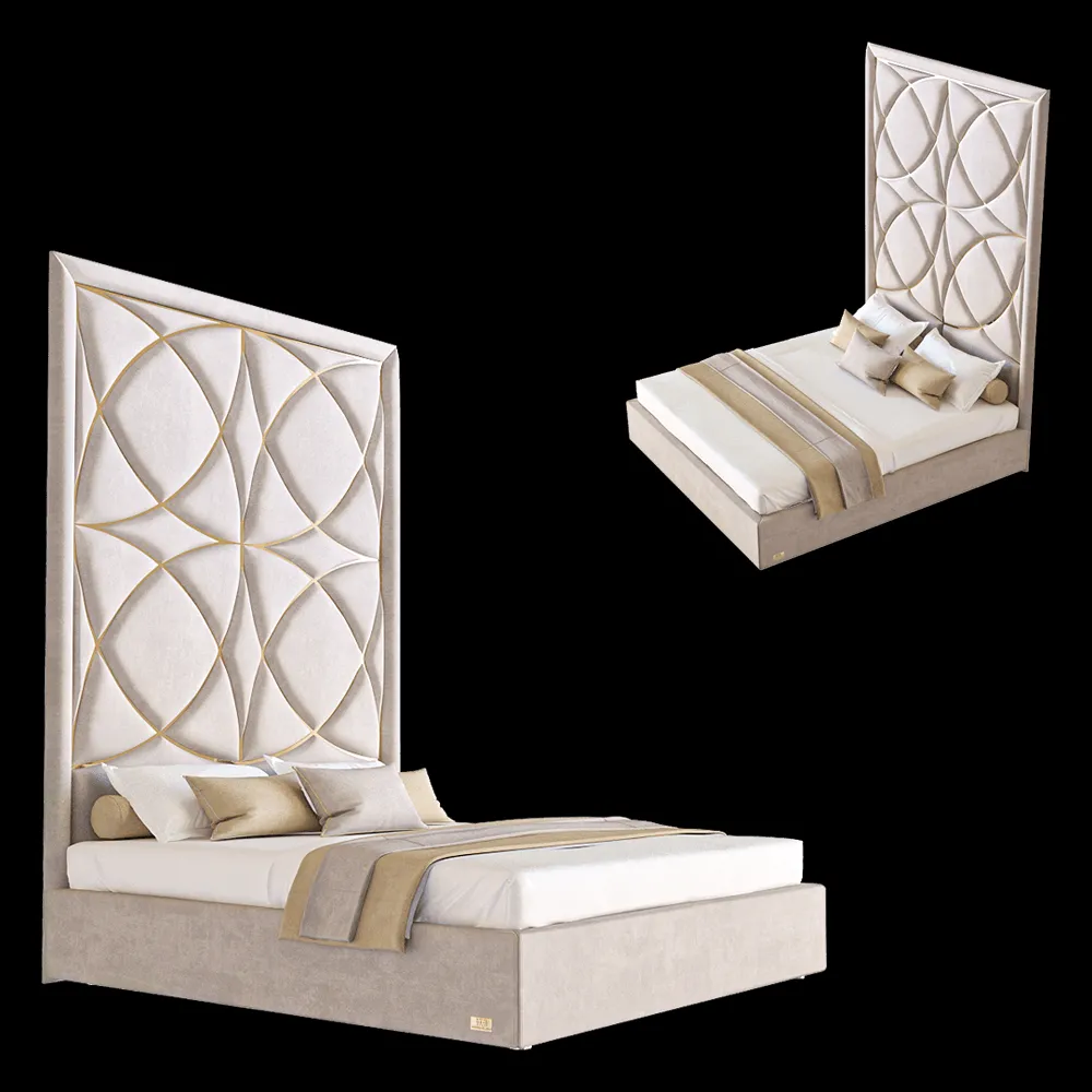 Wall&Wall – Soft bed Charm 3ds Max