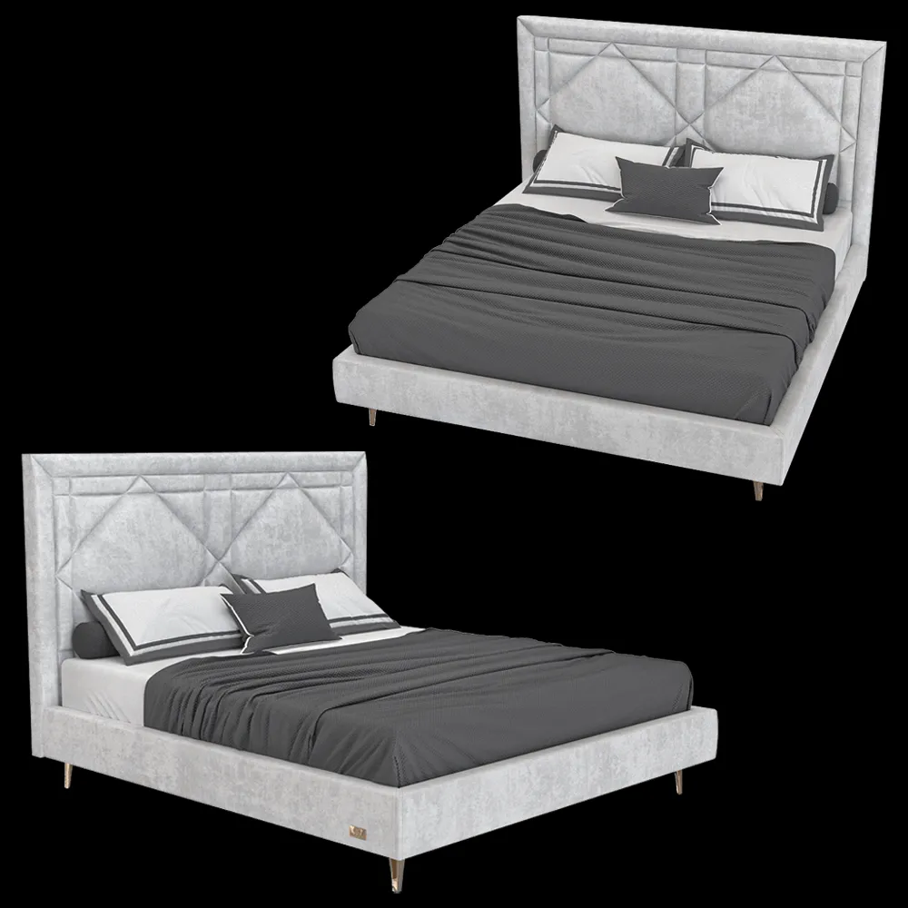 Wall&Wall – Soft bed De Coco 3ds Max