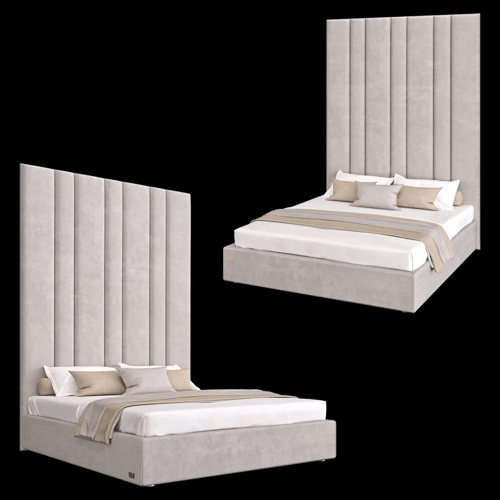 Wall&Wall – Soft bed Honey 3ds Max