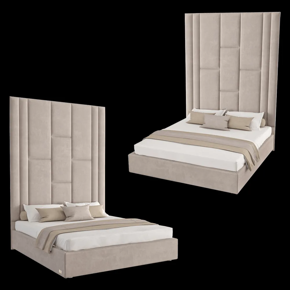 Wall&Wall – Soft bed Interstellar 3ds Max