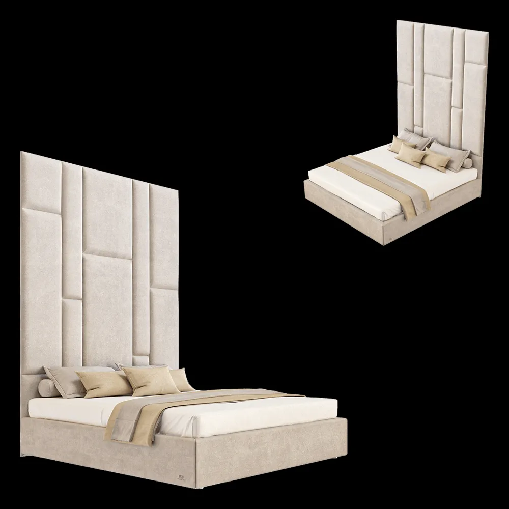 Wall&Wall – Soft bed Jumbo 3ds Max