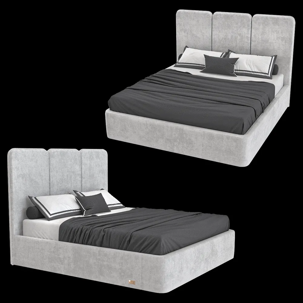 Wall&Wall – Soft bed Mountatin 3ds Max