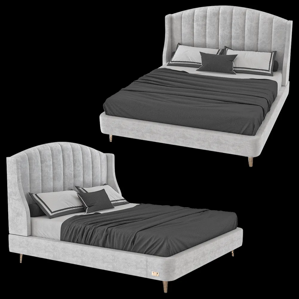 Wall&Wall – Soft bed Philosophy Outside 3ds Max