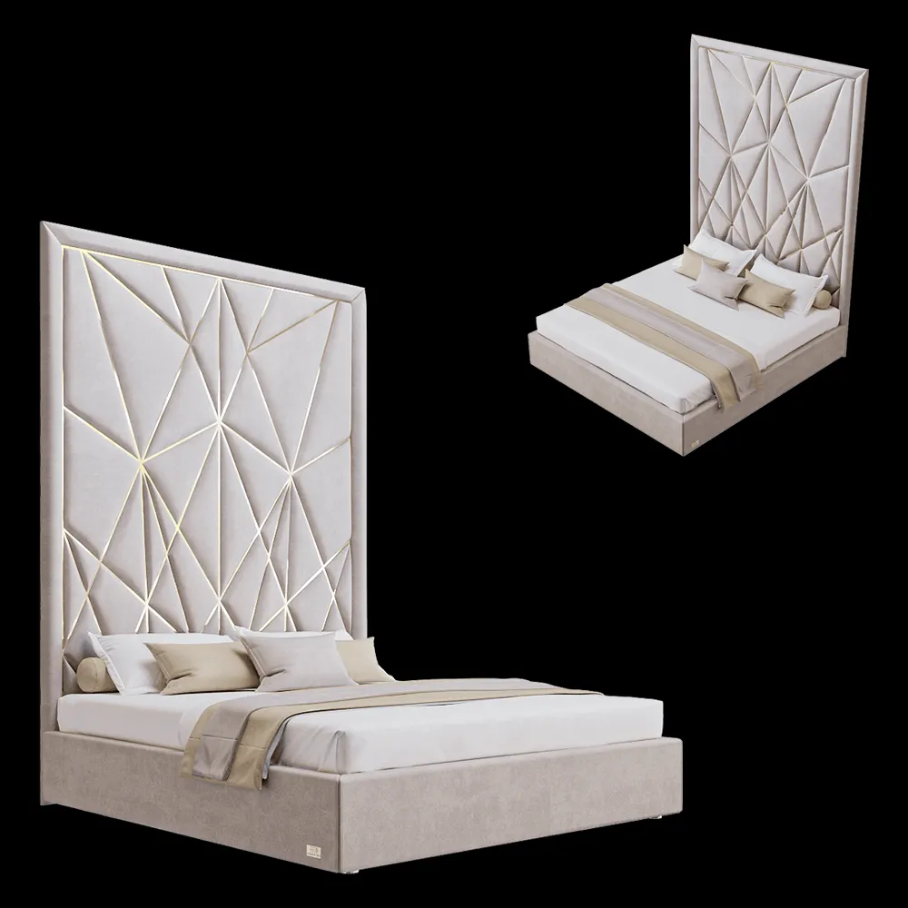 Wall&Wall – Soft bed Pixel 3ds Max